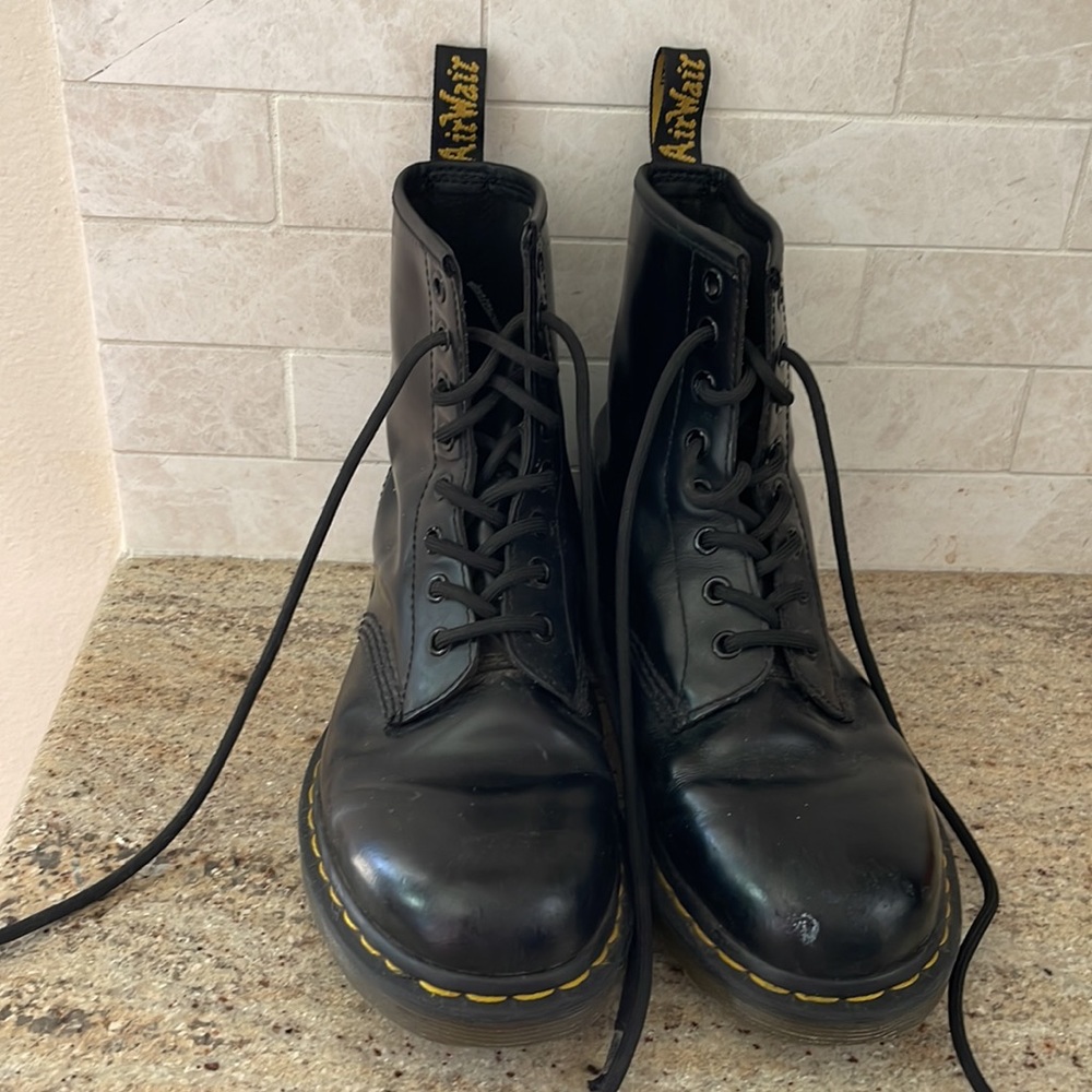 Dr. Martens size 7, minimal wear.